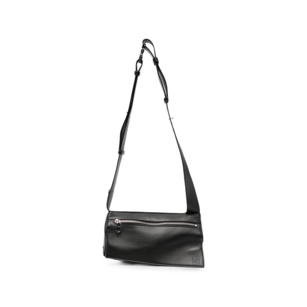 Loewe Men Puzzle Fratherlight Leather Sling Bag
